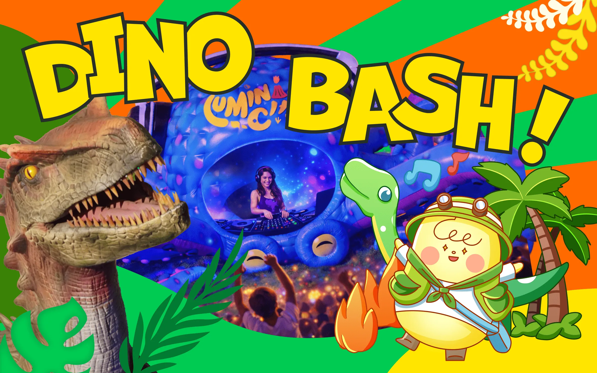 LuminoCity Dino Safari - Freehold Raceway Mall, New Jersey | 2026